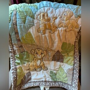 The Lion King Crib Comforter & Sheet Set